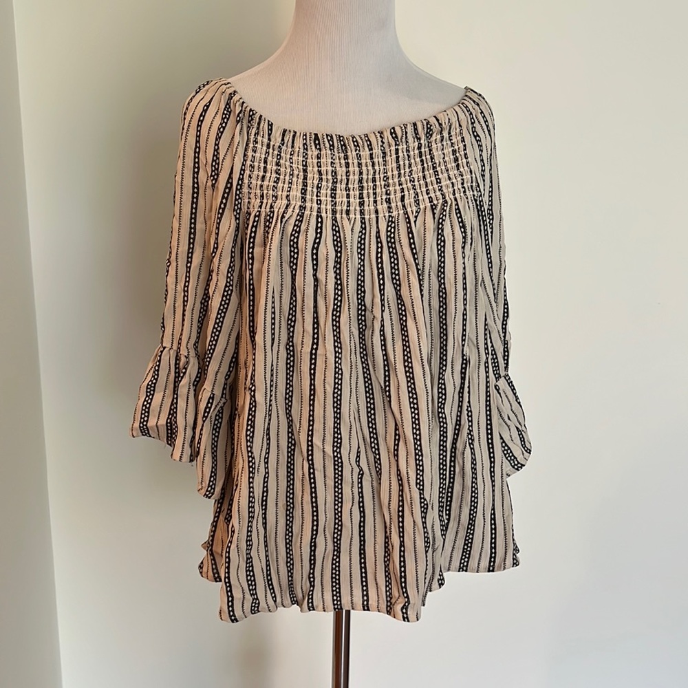 Super cute off the shoulder blouse